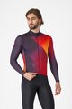 CASTELLI dres dugih rukava zimski - AMPLIFY - crna/crvena/žuta