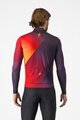 CASTELLI dres dugih rukava zimski - AMPLIFY - crna/crvena/žuta