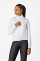 CASTELLI vodootporna jakna - EMERGENCY 3 W RAIN - bijela
