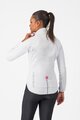 CASTELLI vodootporna jakna - EMERGENCY 3 W RAIN - bijela