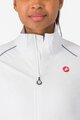 CASTELLI vodootporna jakna - EMERGENCY 3 W RAIN - bijela