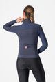 CASTELLI dres dugih rukava zimski - SFIDA 3 - plava