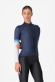 CASTELLI dres dugih rukava zimski - CORSO THERMAL - plava