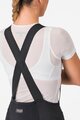 CASTELLI duge hlače s tregerima - UNLIMITED W DT - crna