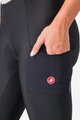 CASTELLI duge hlače s tregerima - UNLIMITED W DT - crna