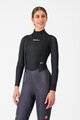CASTELLI majica dugih rukava - FLANDERS 2 WARM W - crna
