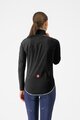 CASTELLI vodootporna jakna - ULTRA W RAIN CAPE - crna