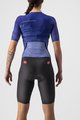 CASTELLI kombinezon - PR W SPEED - plava/ljubičasta