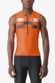 CASTELLI dres bez rukava - FREE TRI 2 - narančasta/plava