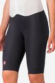 CASTELLI kombinezon - FREE SANREMO 3 W SUIT SHORT SLEEVE - bijela/srebrna/crna