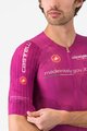 CASTELLI dres kratkih rukava - GIRO 108 RACE 8S - ljubičasta