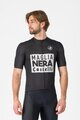 CASTELLI dres kratkih rukava - VINTAGE GIRO D´ITALIA - crna