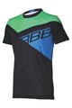 BBB dres kratkih rukava - GRAVITY - plava/zelena/crna