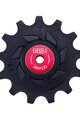 BBB koloturnice za mjenjač - ROLLERBOYS CERAMIC 11T, 13T - crvena/crna