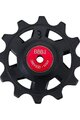 BBB koloturnice za mjenjač - ROLLERBOY CERAMIC 12T SR - crvena/crna