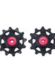 BBB koloturnice za mjenjač - ROLLERBOY CERAMIC 12T SR - crvena/crna
