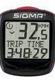 SIGMA SPORT tahometar - 1200 BASELINE 015 - crvena/crna