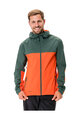 VAUDE vodootporna jakna - MOAB RAIN  - zelena/crvena