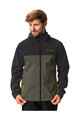 VAUDE vodootporna jakna - MOAB RAIN  - zelena/crna
