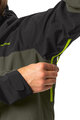 VAUDE vodootporna jakna - MOAB RAIN  - zelena/crna