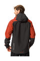 VAUDE vodootporna jakna - MOAB RAIN  - crvena/crna