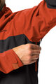 VAUDE vodootporna jakna - MOAB RAIN  - crvena/crna