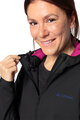 VAUDE jakna otporna na vjetar - QIMSA SOFTSHELL - crna