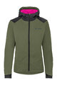 VAUDE jakna otporna na vjetar - QIMSA SOFTSHELL - zelena