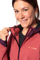 VAUDE jakna otporna na vjetar - QIMSA SOFTSHELL - crvena