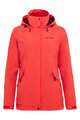 VAUDE vodootporna jakna - ROSEMOOR 3in1 - crvena