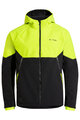 VAUDE jakna otporna na vjetar - QIMSA SOFTSHELL - crna/žuta