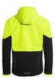 VAUDE jakna otporna na vjetar - QIMSA SOFTSHELL - crna/žuta