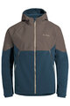 VAUDE jakna otporna na vjetar - QIMSA SOFTSHELL - smeđa/plava
