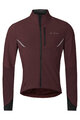 VAUDE jakna otporna na vjetar - KURO SOFTSHELL - smeđa/crna