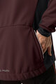 VAUDE jakna otporna na vjetar - KURO SOFTSHELL - smeđa/crna