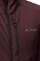 VAUDE jakna otporna na vjetar - KURO SOFTSHELL - smeđa/crna