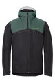 VAUDE vodootporna jakna - ALL YEAR MOAB 3in1 - crna/zelena
