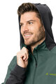 VAUDE dukserica - ALL YEAR MOAB - zelena/crna