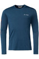 VAUDE majica dugih rukava - MONVISO MERINO - plava