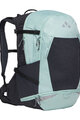 VAUDE ruksak - BIKE ALPIN PRO 23+5 - crna/tirkizna