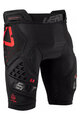 LEATT gaće sa štitnicima - IMPACT SHORTS 3DF 5.0 - crna/crvena