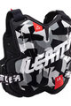 LEATT štitnik za leđa i prsa - CHEST PROTECTOR 1.5 TORQUE - crna/bijela/crvena