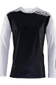 LEATT dres dugih rukava ljetni - MTB ENDURO 4.0 - bijela/crna