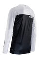 LEATT dres dugih rukava ljetni - MTB ENDURO 4.0 - bijela/crna