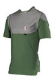 LEATT dres kratkih rukava - MTB ALLMOUNTAIN 3.0 - zelena/siva