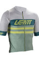 LEATT dres kratkih rukava - MTB ENDURANCE 6.0 - zelena/siva