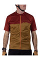 LEATT dres kratkih rukava - MTB TRAIL 3.0 - smeđa/crvena