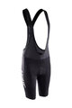 LEATT kratke hlače s tregerima - BIB MTB ENDURANCE 6.0 W - crna