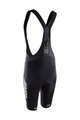 LEATT kratke hlače s tregerima - BIB MTB ENDURANCE 6.0 W - crna