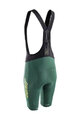 LEATT kratke hlače s tregerima - BIB MTB ENDURANCE 6.0 W - zelena
